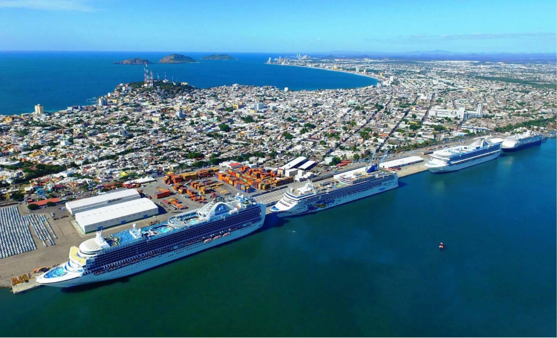 turismo de cruceros en Mazatlán