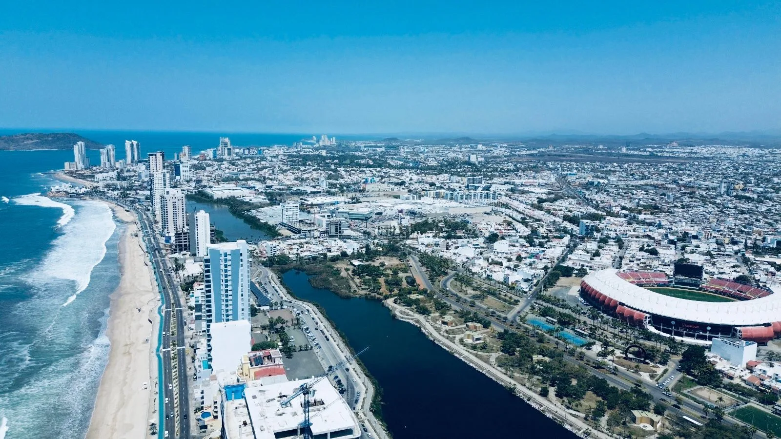 crecimiento turístico de Mazatlán vista panorámica